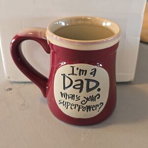 I'm A Dad. What's Your Superpower? Burton Mug